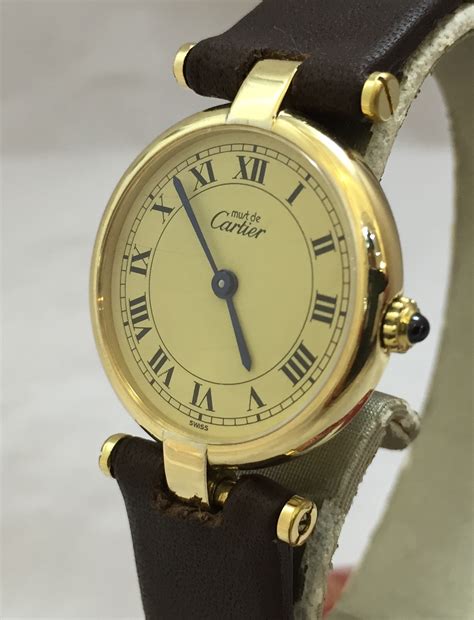 ebay cartier watch womens|vintage cartier watches ebay.